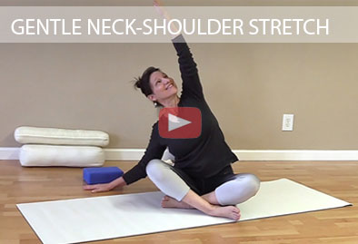 Video: Gentle Neck & Shoulder stretch, Auburn Yoga Studio