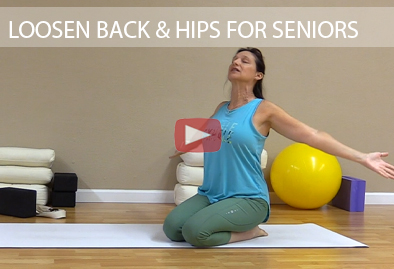 Video: Loosening Back & Hips for Seniors, Auburn Yoga Studio